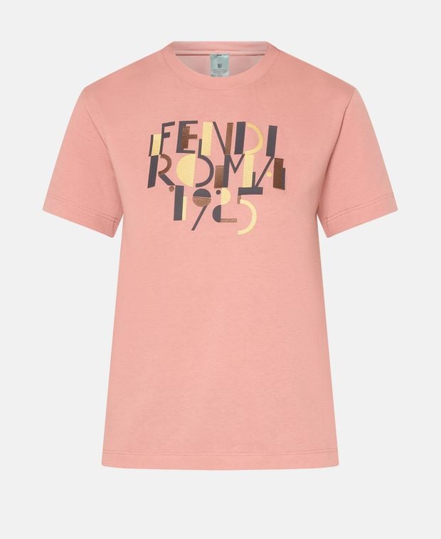 Fendi Crew neck t-shirt Roma