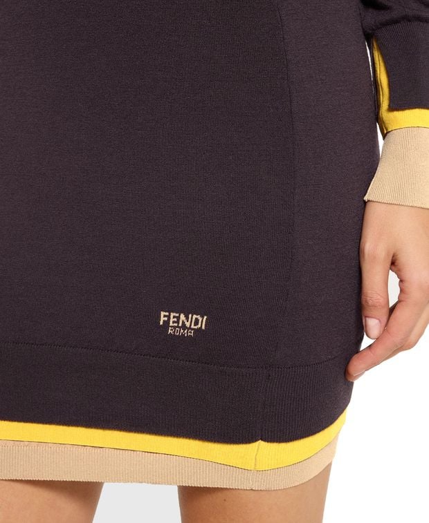 Fendi Wool-blend dress