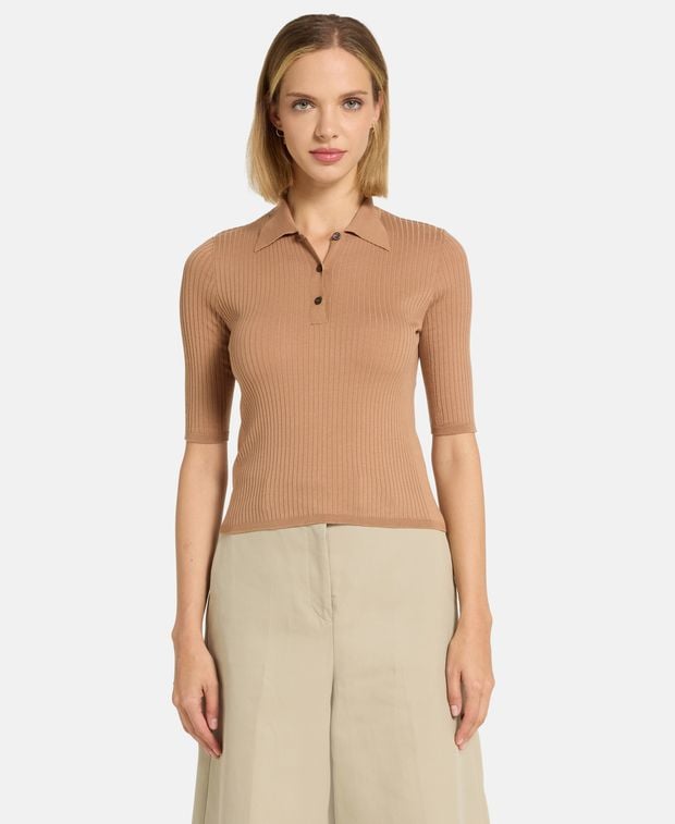 Fendi Knitted polo shirt