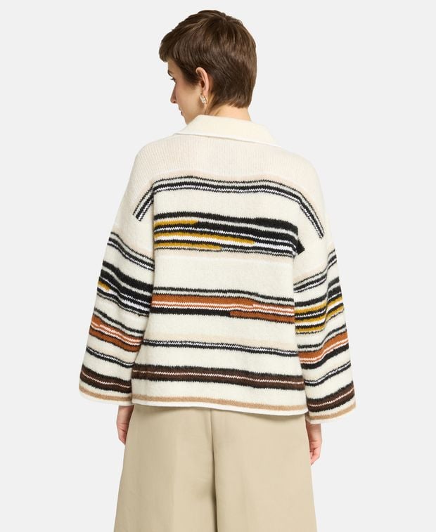 Missoni Wool-blend knitted polo shirt