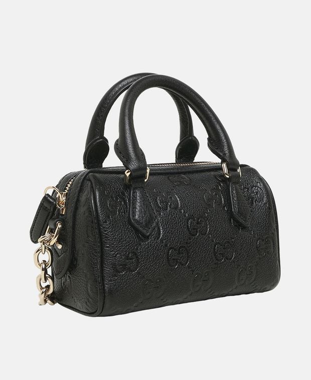 Gucci Leather handbag GG Emblem