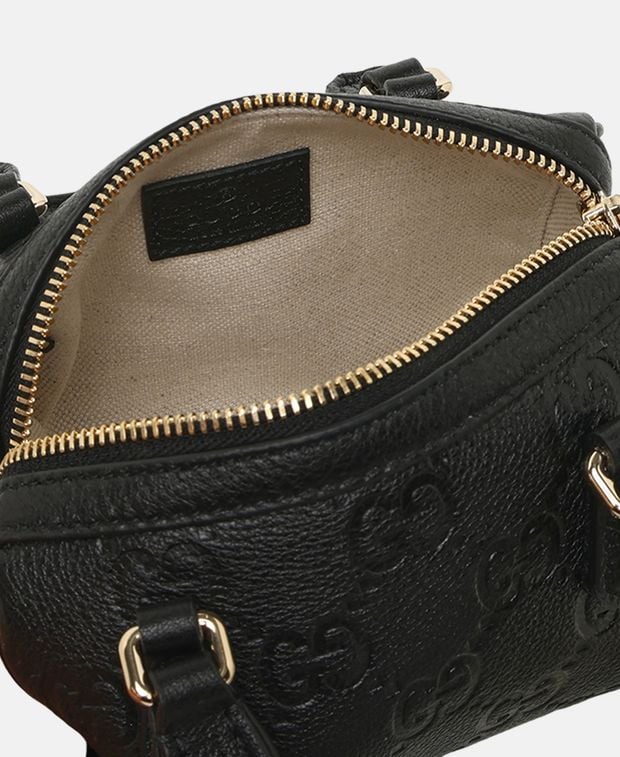Gucci Leather handbag GG Emblem