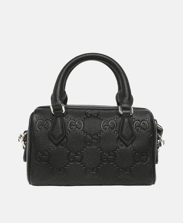 Gucci Leather handbag GG Emblem