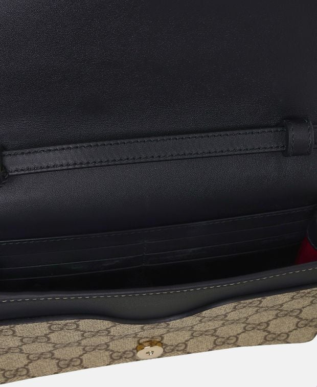 Gucci Wallet with shoulder strap GG Emblem
