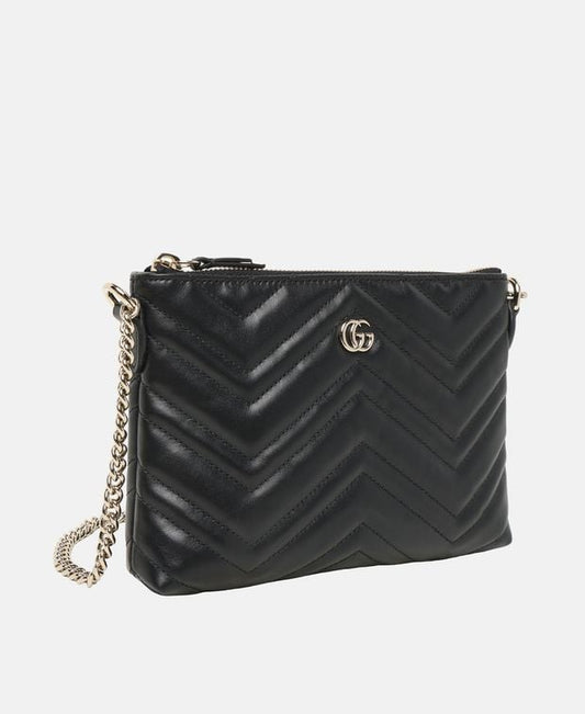 Gucci Leather cross body bag GG Marmont