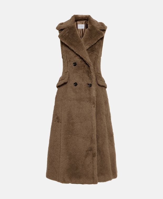 Max Mara Faux fur gilet