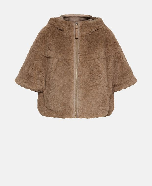Max Mara Teddy fur jacket Petal