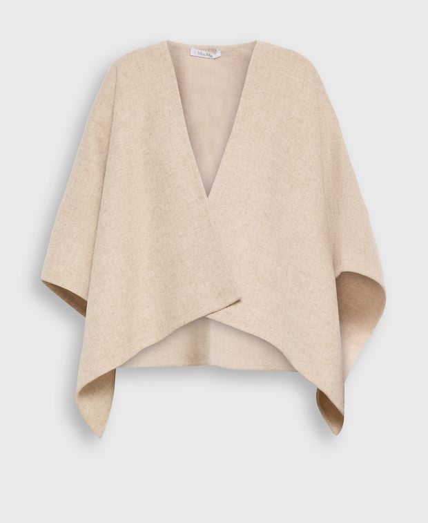 Max Mara Wool-blend cape Serra
