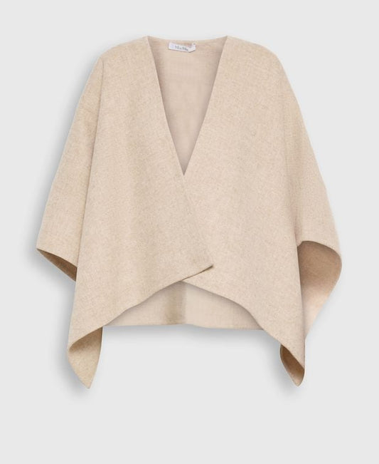 Max Mara Wool-blend cape Serra