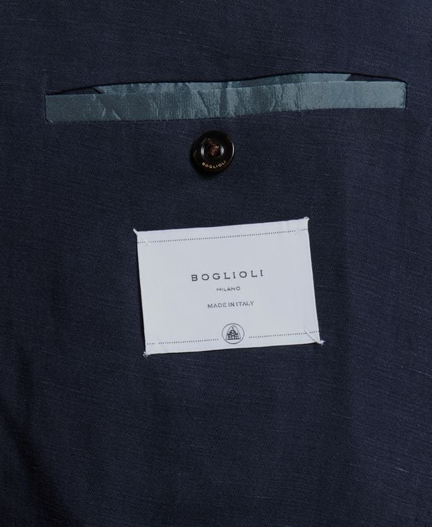 Boglioli Linen-blend suit