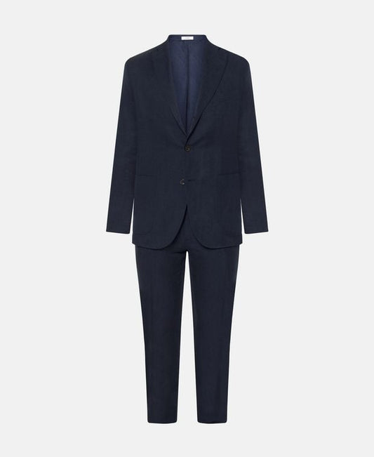 Boglioli Linen-blend suit