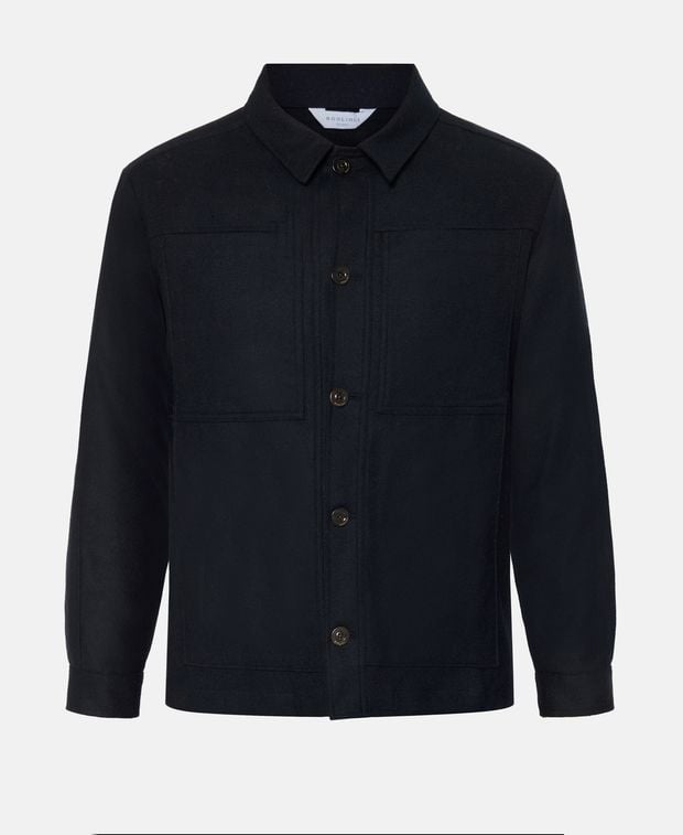 Boglioli Wool-blend shacket