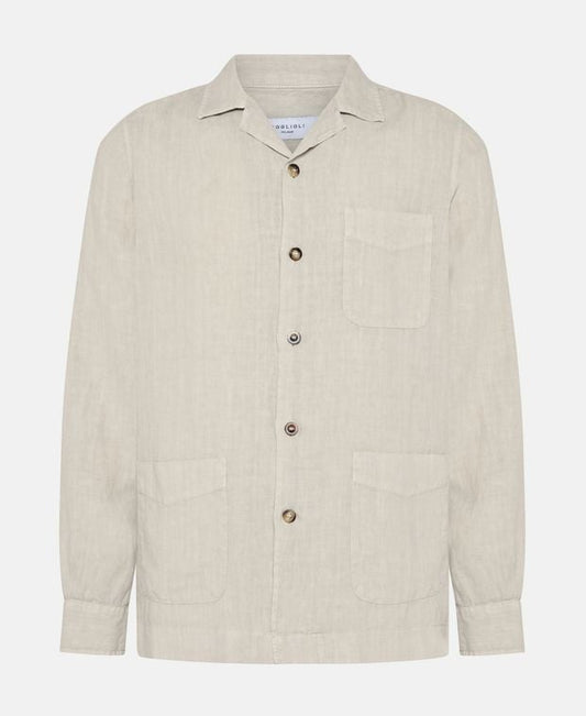 Boglioli Linen Overshirt