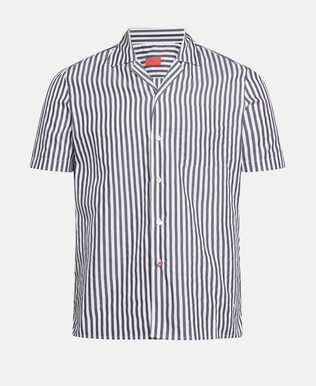 Isaia Silk-blend shirt