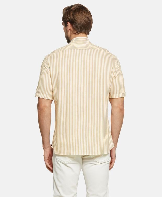 Isaia Short-sleeved shirt Como