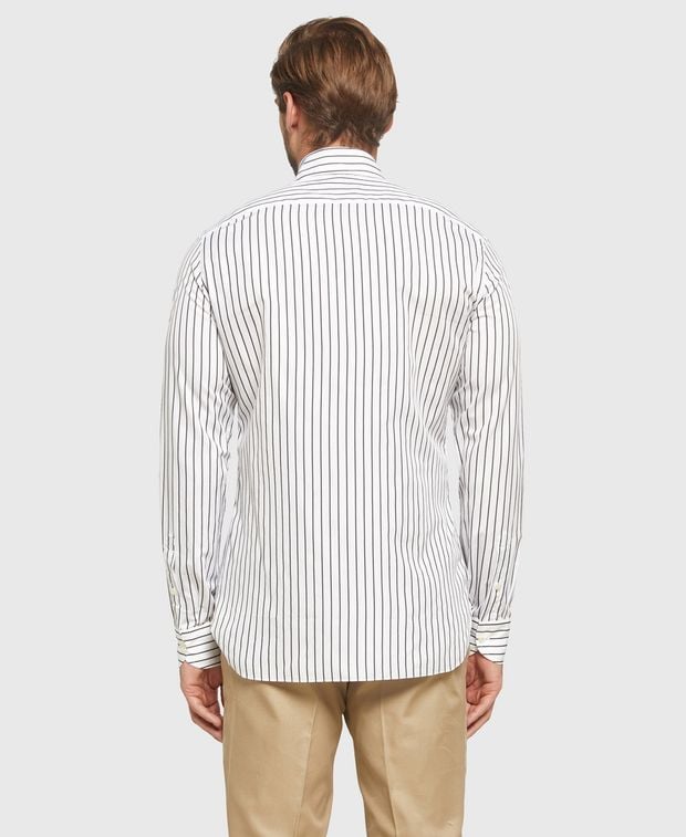Isaia Silk-blend shirt
