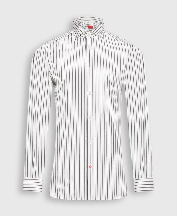 Isaia Silk-blend shirt