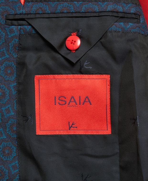 Isaia Wool-blend suit jacket Capri