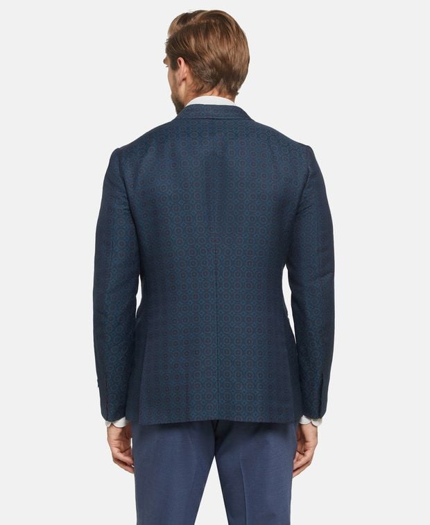 Isaia Wool-blend suit jacket Capri