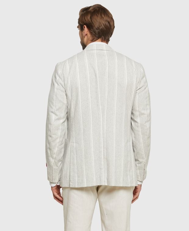 Isaia Wool-blend suit jacket Domenico