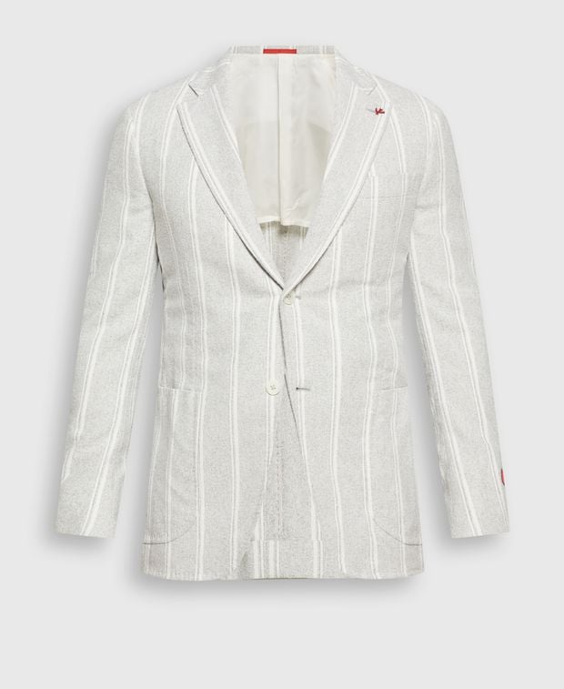 Isaia Wool-blend suit jacket Domenico