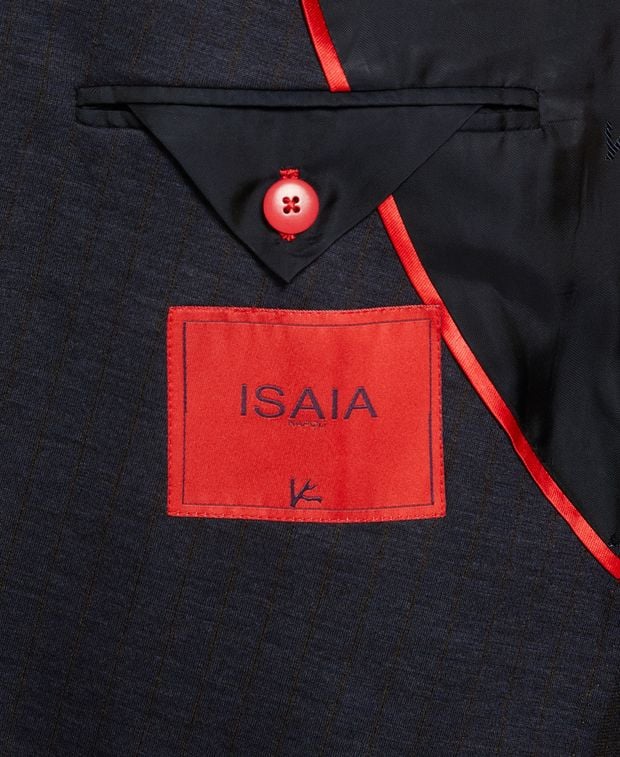 Isaia Wool-blend suit jacket Domenico