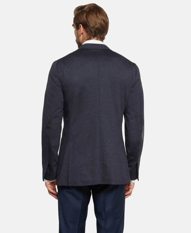 Isaia Wool-blend suit jacket Domenico