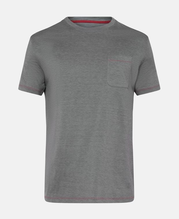 Isaia Silk-blend t-shirt