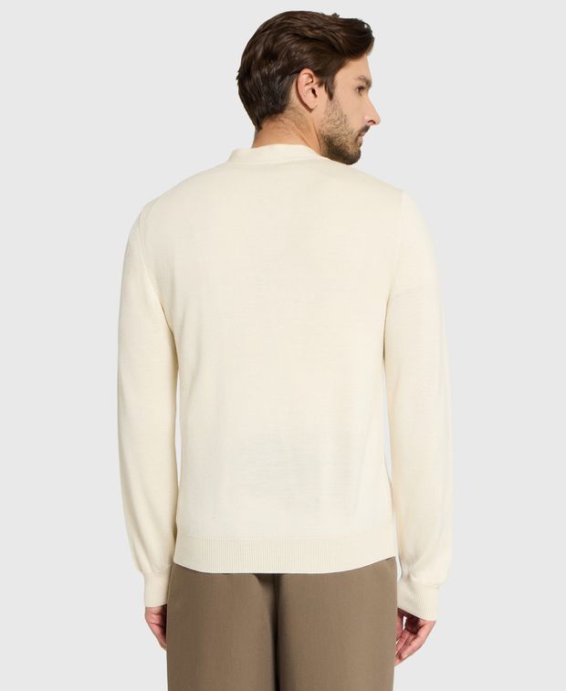 Isaia Wool silk blend cardigan