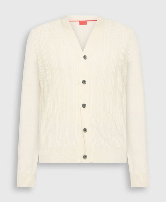 Isaia Wool silk blend cardigan