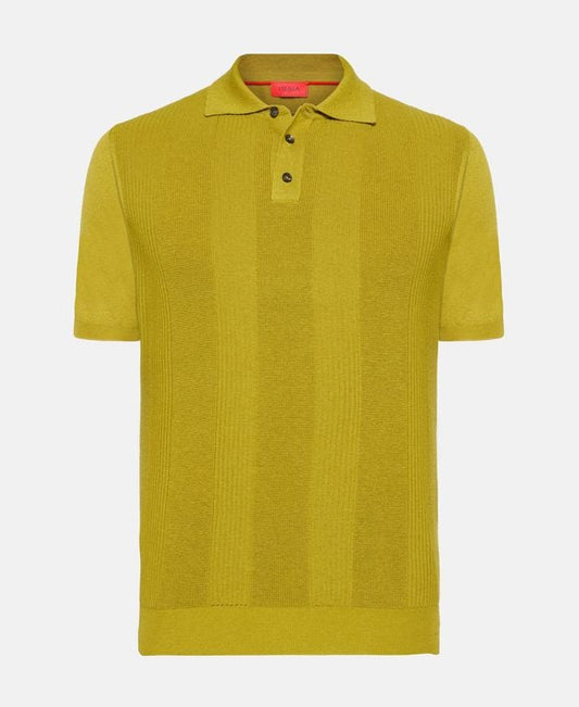 Isaia Silk-blend polo shirt