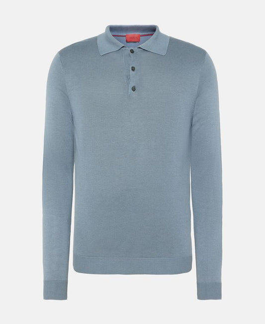 Isaia Silk polo shirt