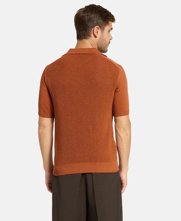 Isaia Silk-blend polo shirt