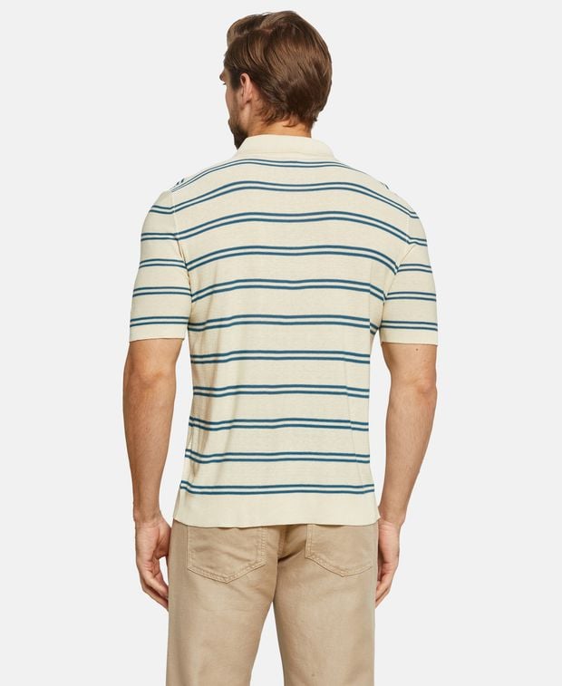Isaia Silk polo shirt