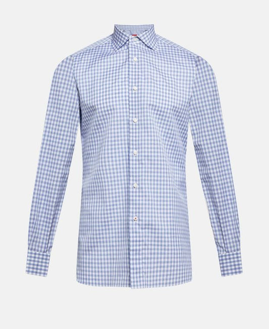 Isaia Linen-blend shirt