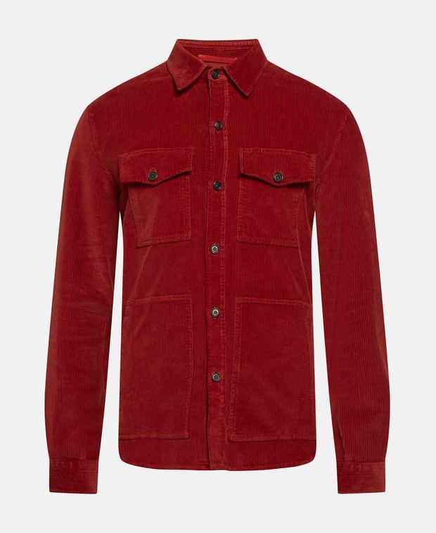 Isaia Corduroy shirt