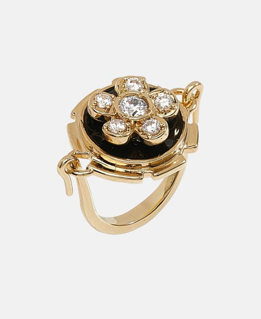 Salvatore Ferragamo Ring Flower