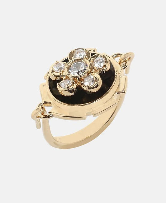 Salvatore Ferragamo Ring Flower