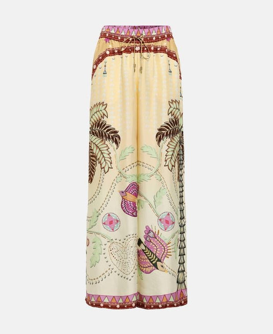 Camilla Silk trousers