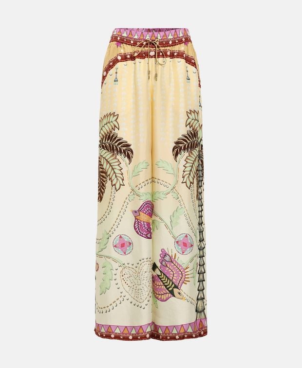 Camilla Silk trousers