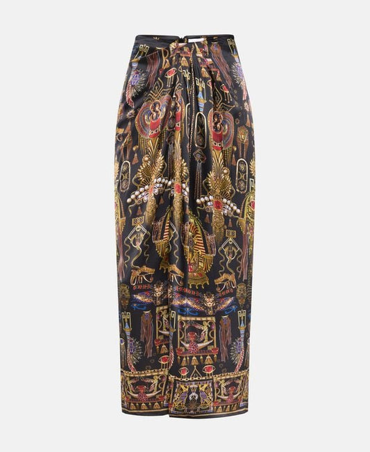 Camilla Silk skirt Cartouche Kingdom