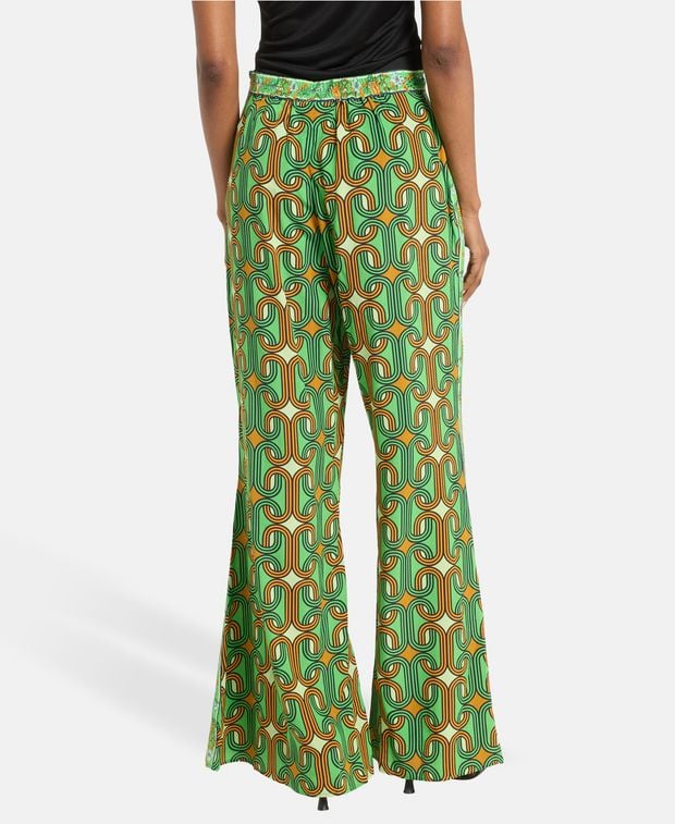 Camilla Silk trousers Good Vibes Generation