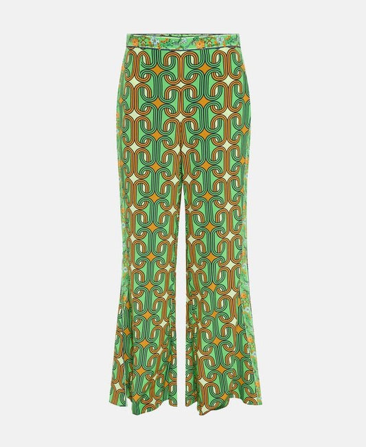 Camilla Silk trousers Good Vibes Generation