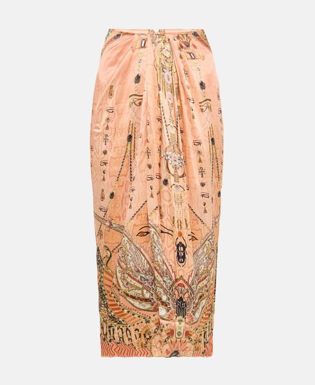 Camilla Silk skirt