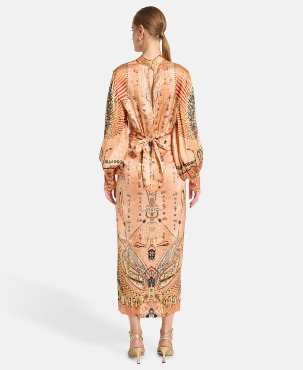 Camilla Silk shirt blouse Kingdom Of Heiroglyphs