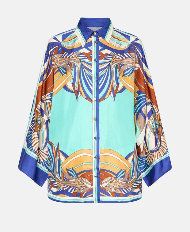 Camilla Silk blouse Oasis Oracle