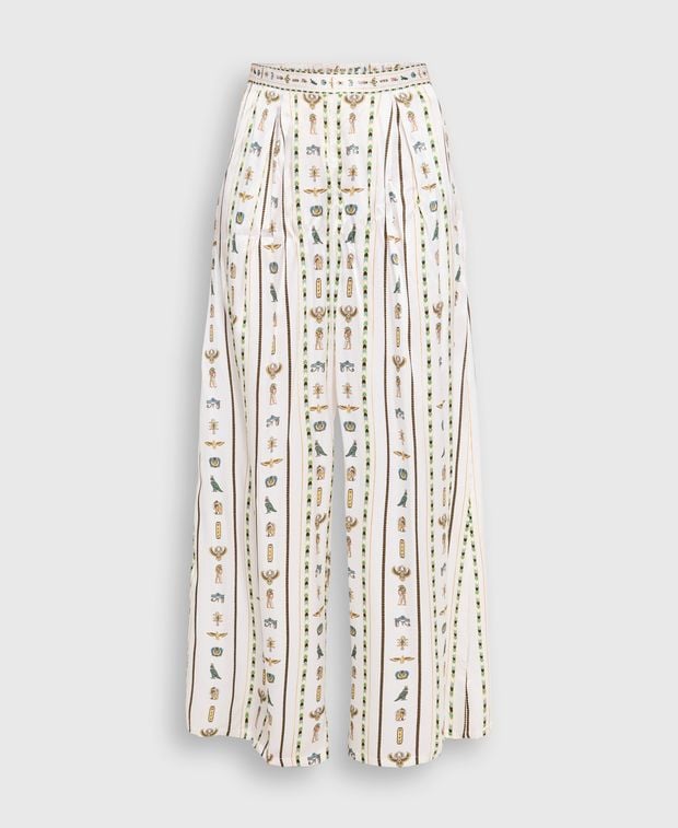 Camilla Silk trousers