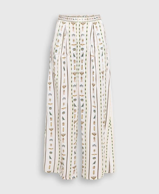 Camilla Silk trousers