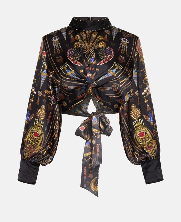 Camilla Silk shirt blouse Cartouche Kingdom