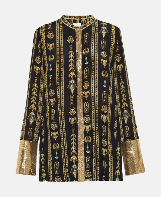 Camilla Silk blouse Nefertari